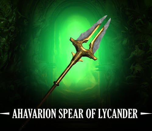Ahavarion Spear of Lycander Mythic Unique